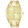 Thumbnail Image 1 of Lorus Solar Men's Gold Plated Stainless Steel Bracelet Watch