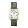 Thumbnail Image 1 of Accurist Ladies' Rectangle 26mm Dial Green Leather Strap Watch