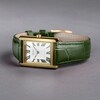 Thumbnail Image 2 of Accurist Ladies' Rectangle 26mm Dial Green Leather Strap Watch