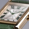 Thumbnail Image 7 of Accurist Ladies' Rectangle 26mm Dial Green Leather Strap Watch