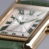 Thumbnail Image 8 of Accurist Ladies' Rectangle 26mm Dial Green Leather Strap Watch