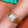 Thumbnail Image 8 of Accurist Ladies' Rectangle 26mm Dial Tan Leather Strap Watch