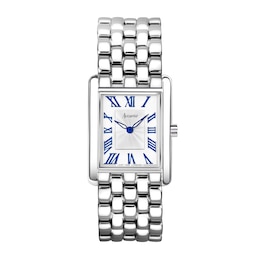Accurist Ladies' Rectangle 26mm Dial Stainless Steel Bracelet Watch