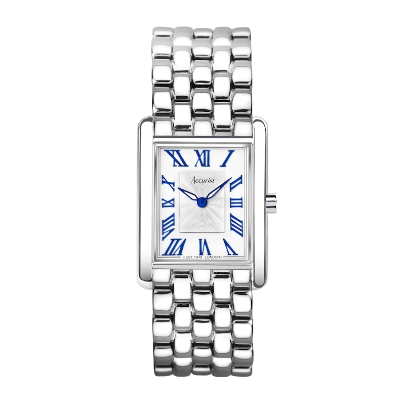 Main Image 1 of Accurist Ladies' Rectangle 26mm Dial Stainless Steel Bracelet Watch