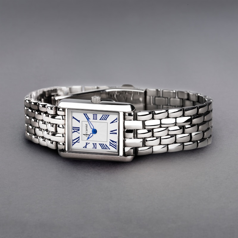 Main Image 2 of Accurist Ladies' Rectangle 26mm Dial Stainless Steel Bracelet Watch