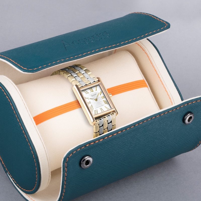Main Image 4 of Accurist Ladies' Rectangle 26mm Dial Two Tone Stainless Steel Watch