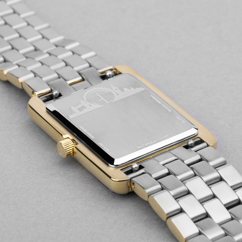 Main Image 5 of Accurist Ladies' Rectangle 26mm Dial Two Tone Stainless Steel Watch
