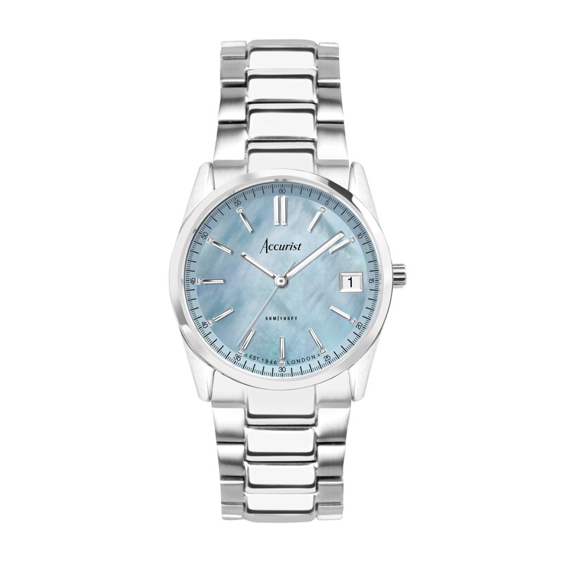 Main Image 1 of Accurist Ladies' Everyday 30mm Dial Stainless Steel Bracelet Watch
