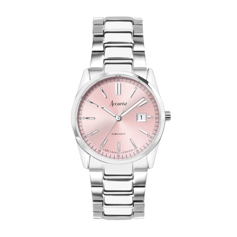 Main Image 1 of Accurist Ladies' Everyday 30mm Dial Stainless Steel Bracelet Watch