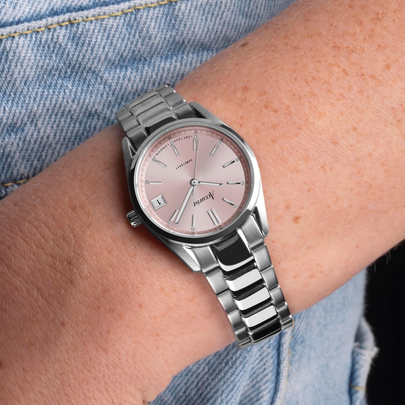 Main Image 9 of Accurist Ladies' Everyday 30mm Dial Stainless Steel Bracelet Watch