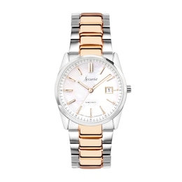 Accurist Ladies' Everyday 30mm Dial Two Tone Stainless Steel Bracelet Watch
