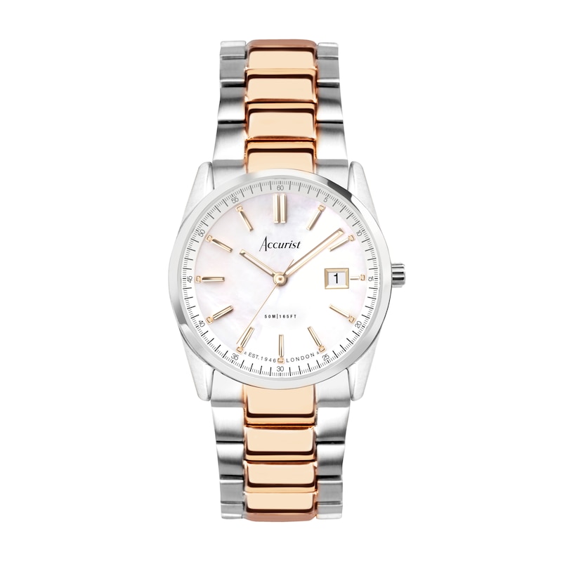 Main Image 1 of Accurist Ladies' Everyday 30mm Dial Two Tone Stainless Steel Watch