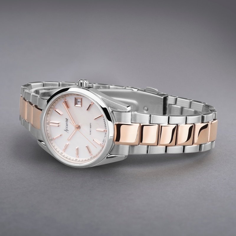 Main Image 2 of Accurist Ladies' Everyday 30mm Dial Two Tone Stainless Steel Watch