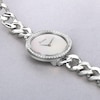 Thumbnail Image 1 of Accurist Ladies' Jewellery 28mm Dial Stainless Steel Curb Chain Bracelet Watch