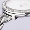 Thumbnail Image 7 of Accurist Ladies' Jewellery 28mm Dial Stainless Steel Curb Chain Bracelet Watch