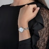 Thumbnail Image 8 of Accurist Ladies' Jewellery 28mm Dial Stainless Steel Curb Chain Bracelet Watch