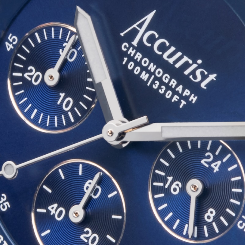 Main Image 8 of Accurist Men's Origin 41mm Chronograph Dial Stainless Steel Watch