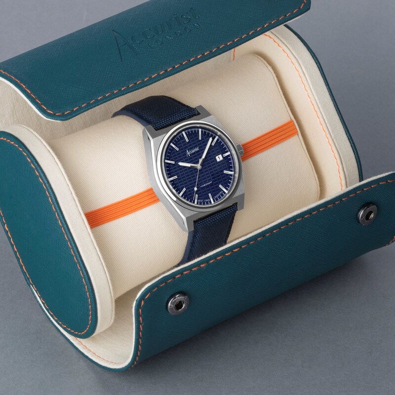 Main Image 4 of Accurist Men's Origin 41mm Dial Blue Canvas Strap Watch