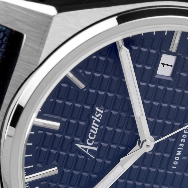 Main Image 8 of Accurist Men's Origin 41mm Dial Blue Canvas Strap Watch