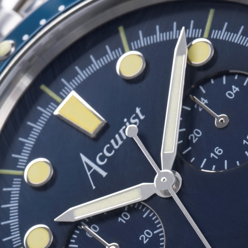 Main Image 8 of Accurist Men's Dive 42mm Chronograph Dial Stainless Steel Watch