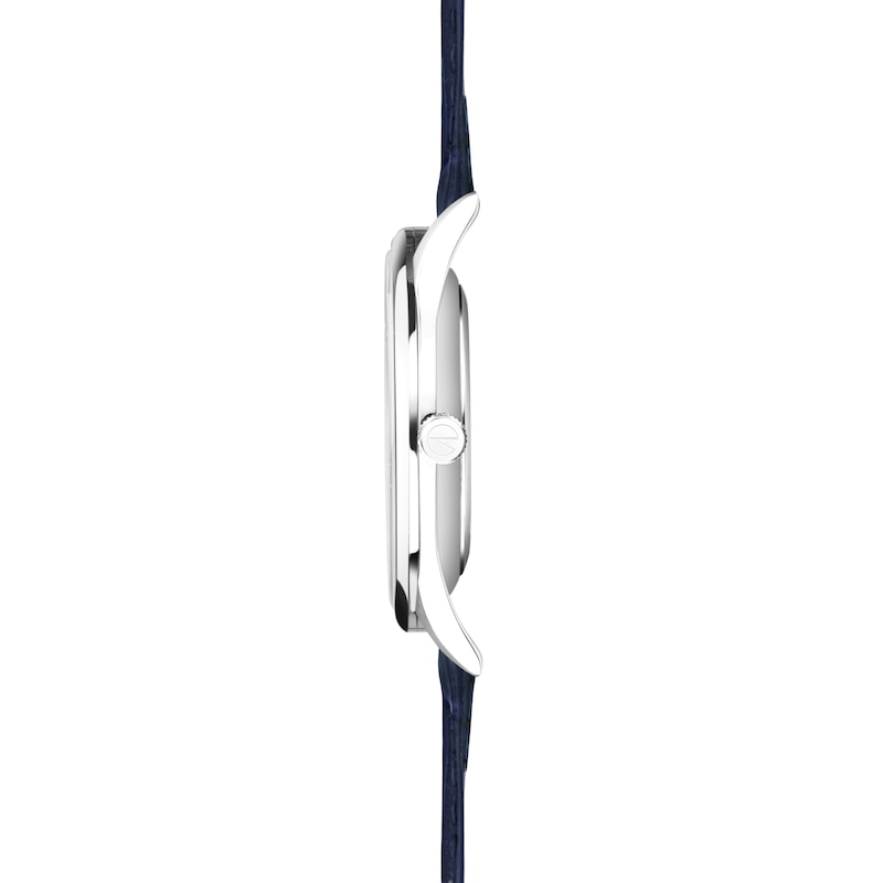 Main Image 6 of Accurist Men's Classic 37mm Dial Blue Leather Strap Watch
