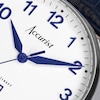 Thumbnail Image 7 of Accurist Men's Classic 37mm Dial Blue Leather Strap Watch