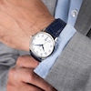 Thumbnail Image 9 of Accurist Men's Classic 37mm Dial Blue Leather Strap Watch