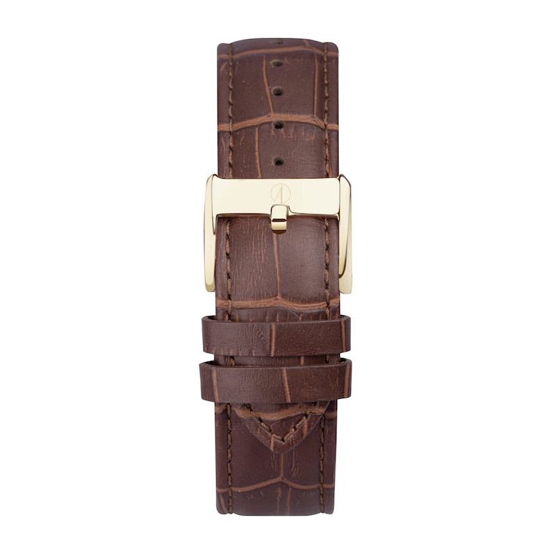 Main Image 3 of Accurist Men's Classic 37mm Dial Brown Leather Strap Watch