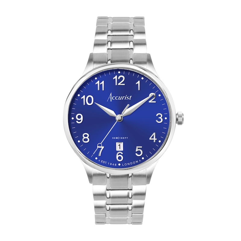 Main Image 1 of Accurist Men's Classic 37mm Dial Stainless Steel Bracelet Watch