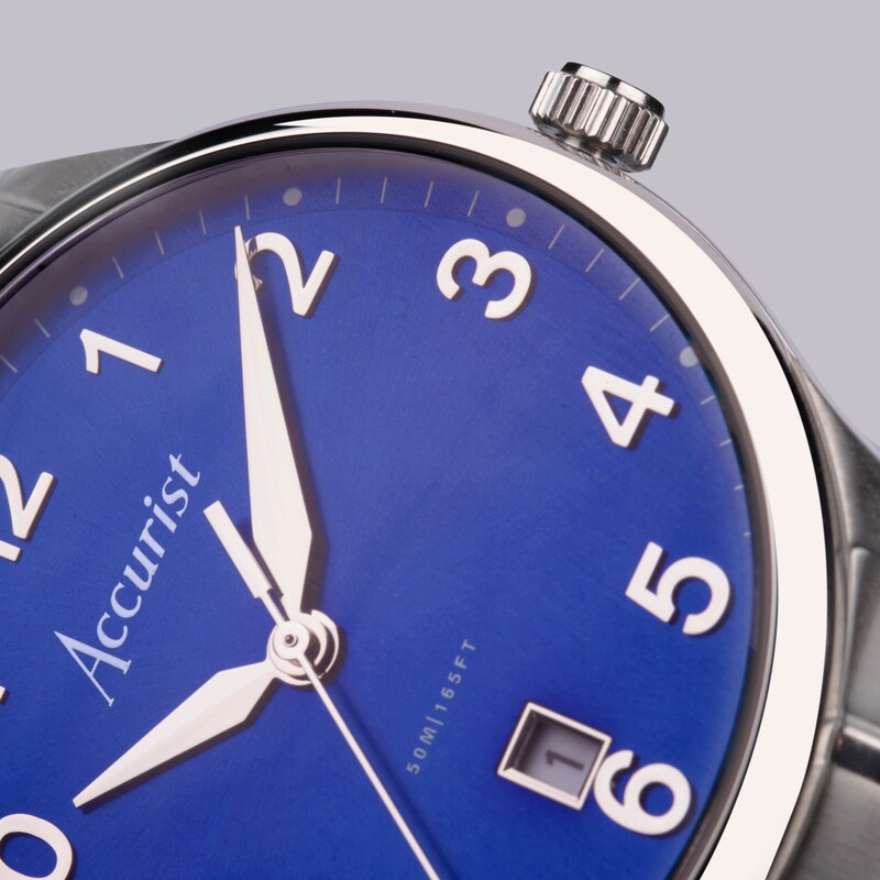 Main Image 8 of Accurist Men's Classic 37mm Dial Stainless Steel Bracelet Watch