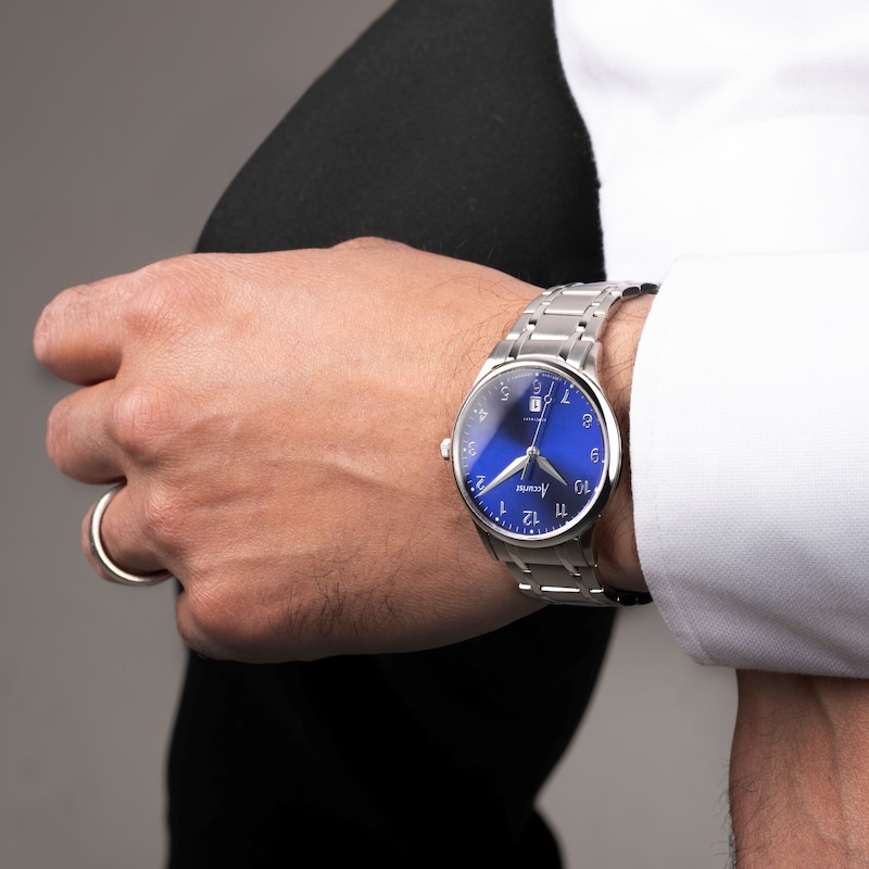 Main Image 9 of Accurist Men's Classic 37mm Dial Stainless Steel Bracelet Watch