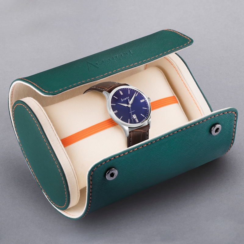 Main Image 4 of Accurist Men's Classic 37mm Dial Brown Leather Strap Watch