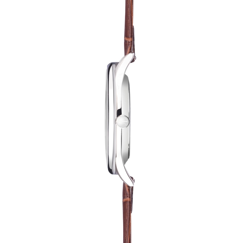 Main Image 6 of Accurist Men's Classic 37mm Dial Brown Leather Strap Watch