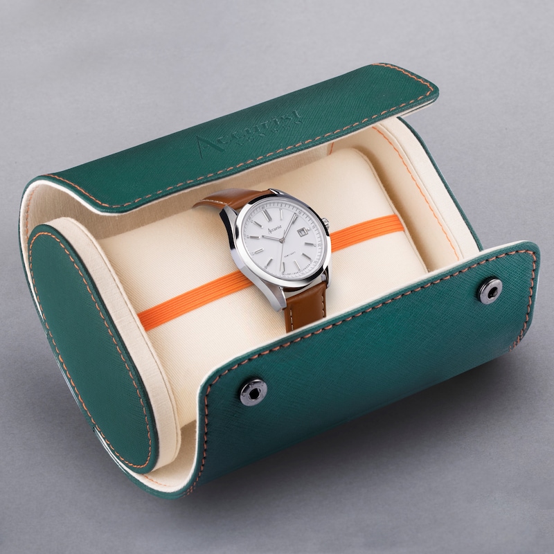 Main Image 4 of Accurist Men's Everyday 40mm Dial Brown Leather Strap Watch