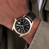 Thumbnail Image 9 of Accurist Men's Everyday 40mm Dial Black Leather Strap Watch