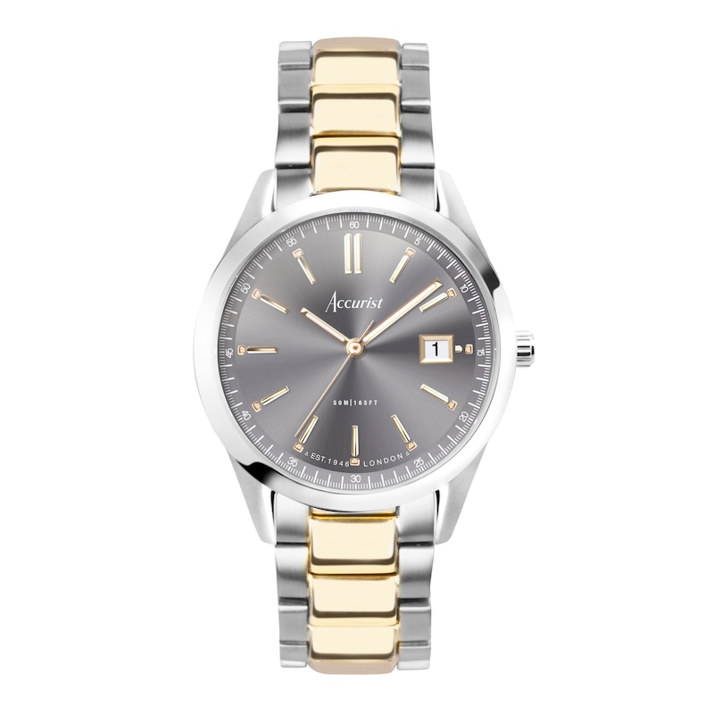 Main Image 1 of Accurist Men's Everyday 40mm Dial Two Tone Stainless Steel Bracelet Watch