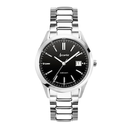 Accurist Men's Everyday 40mm Dial Stainless Steel Bracelet Watch