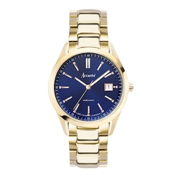 Accurist Men's Everyday 40mm Dial Gold Tone Stainless Steel Watch