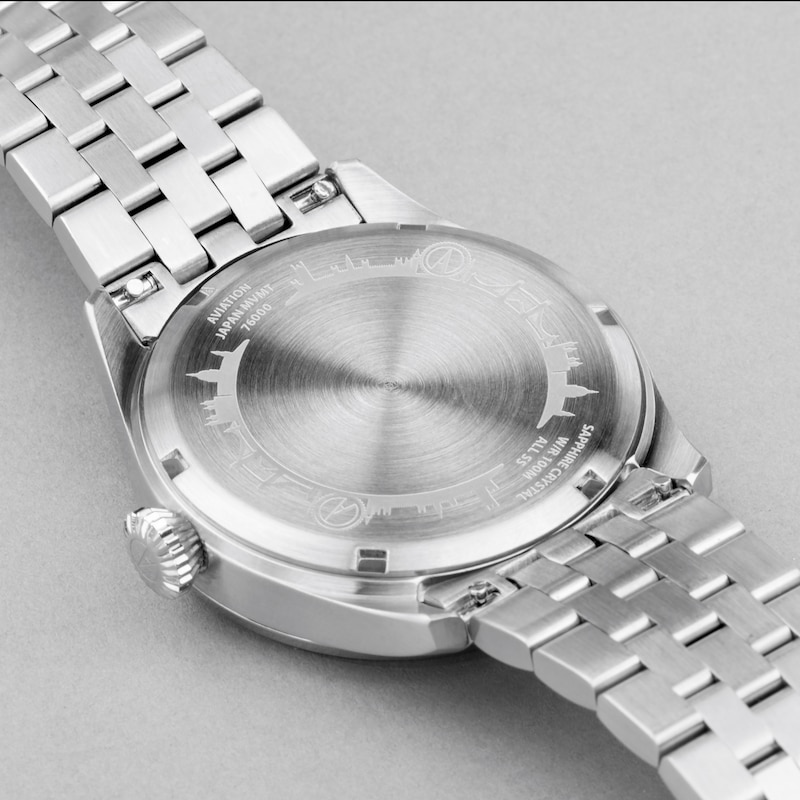 Main Image 5 of Accurist Men's Aviation 41mm Dial Stainless Steel Bracelet Watch