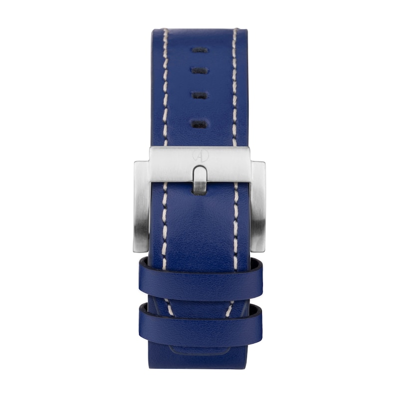 Main Image 3 of Accurist Men's Aviation 41mm Dial Blue Leather Strap Watch