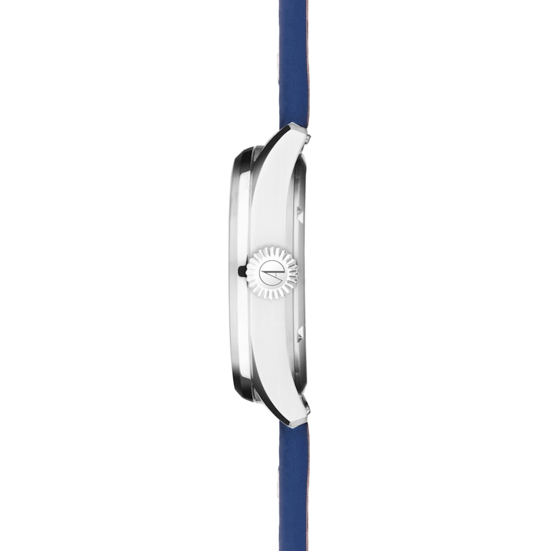 Main Image 6 of Accurist Men's Aviation 41mm Dial Blue Leather Strap Watch