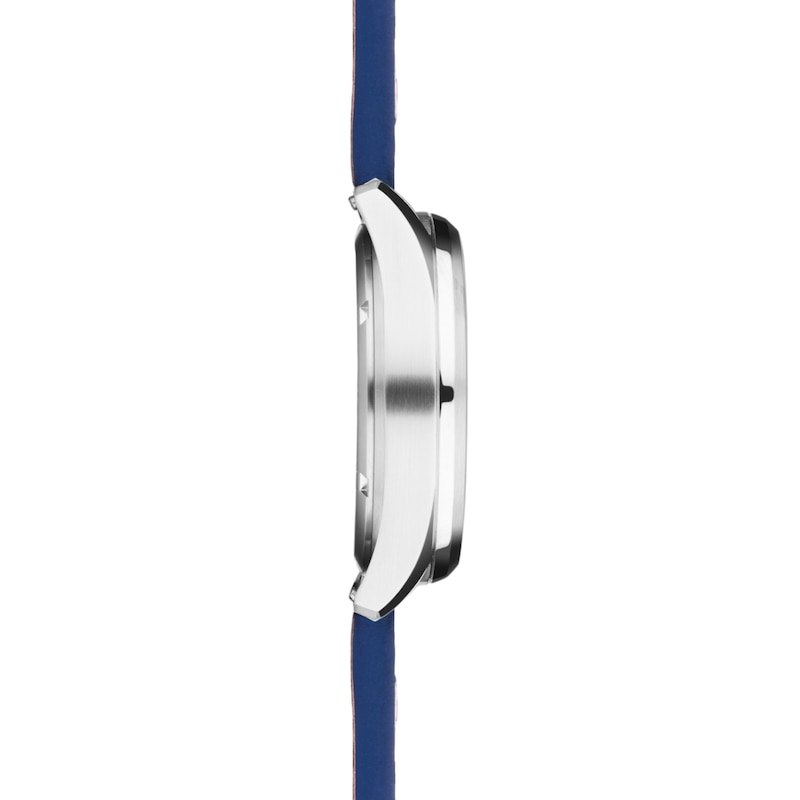 Main Image 7 of Accurist Men's Aviation 41mm Dial Blue Leather Strap Watch
