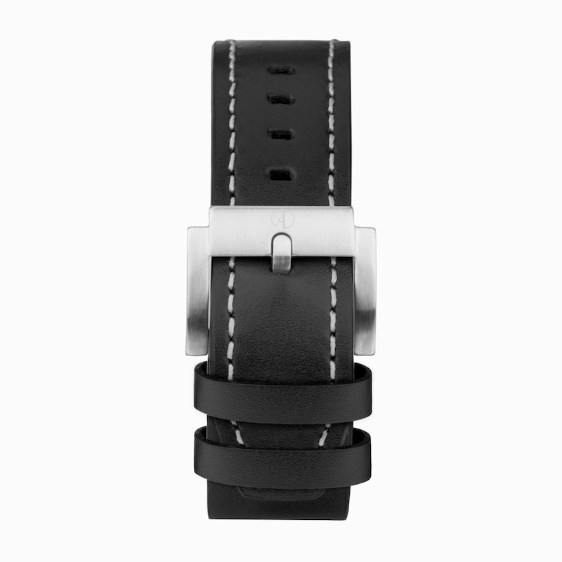 Main Image 3 of Accurist Men's Aviation 41mm Dial Black Leather Strap Watch