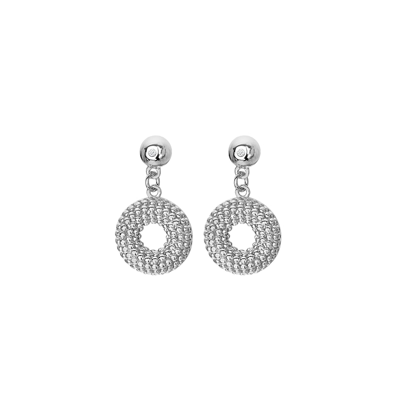 Main Image 1 of Hot Diamonds Sterling Silver Diamond Forever Drops