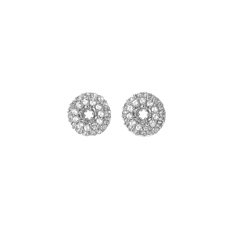 Hot Diamonds Silver White Topaz & Diamond Forever Studs