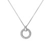 Thumbnail Image 1 of Hot Diamonds Sterling Silver White Topaz & Diamond Forever Pendant