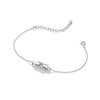 Thumbnail Image 2 of Hot Diamonds Sterling Silver White Topaz & Diamond Echo Bracelet