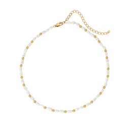 Hot Diamonds X Jac Jossa Calm 18ct Gold Plated Pearl Choker