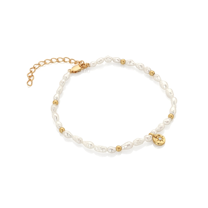 Hot Diamonds X Jac Jossa Lunar 18ct Gold Plated Bracelet | H.Samuel