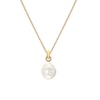 Thumbnail Image 1 of Hot Diamonds X Jac Jossa Calm 18ct Gold Plated Pearl Pendant